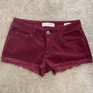 Corduroy shorts